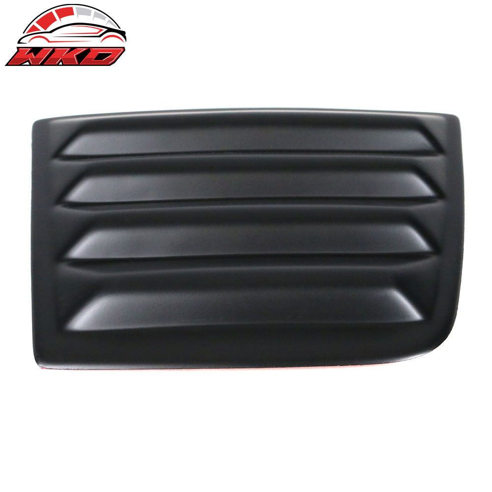 Fits 11-23 Dodge Charger V2 Style Rear Window Louver with Side Quarter Scoop