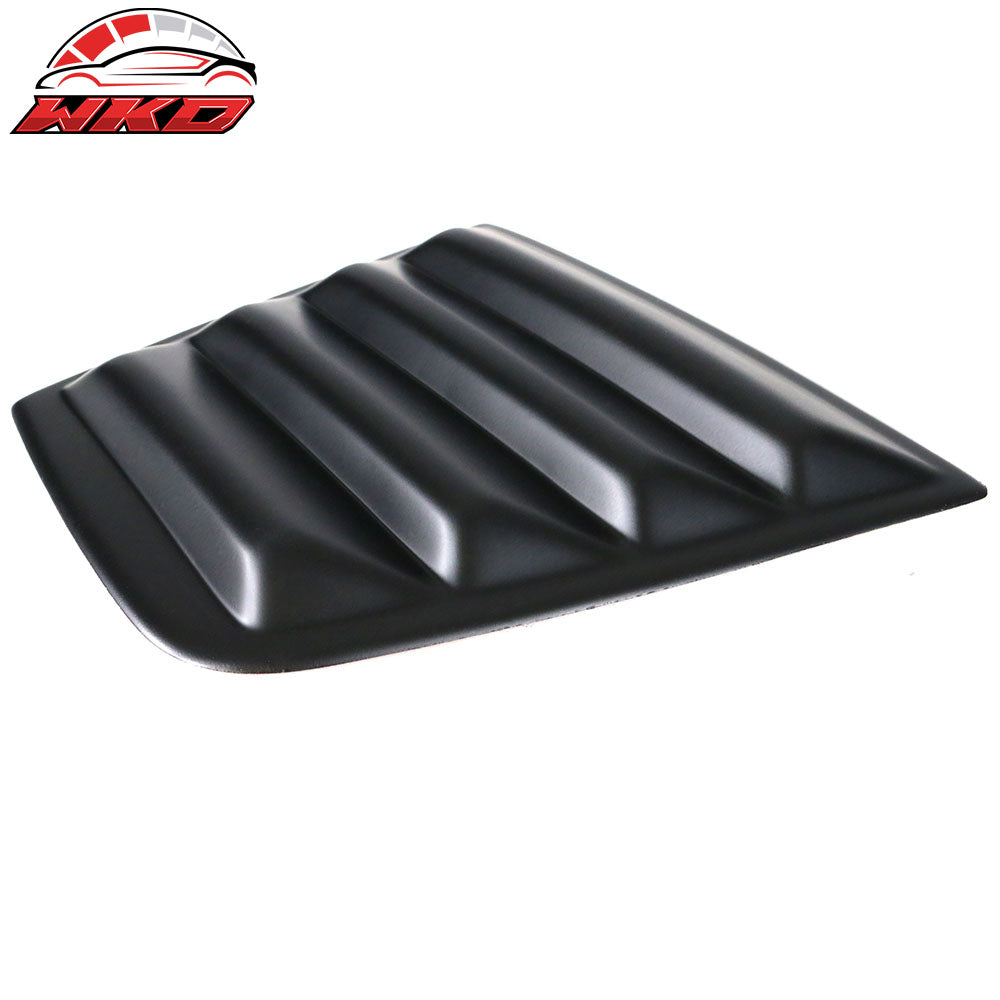 Fits 11-23 Dodge Charger V2 Style Rear Window Louver with Side Quarter Scoop