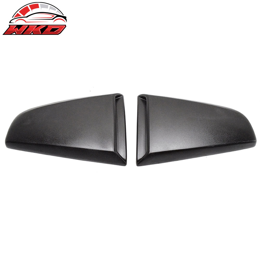 Fits 03-08 Nissan 350Z IKON Style Rear Window Louver w/ Side Quarter Scoop Vent