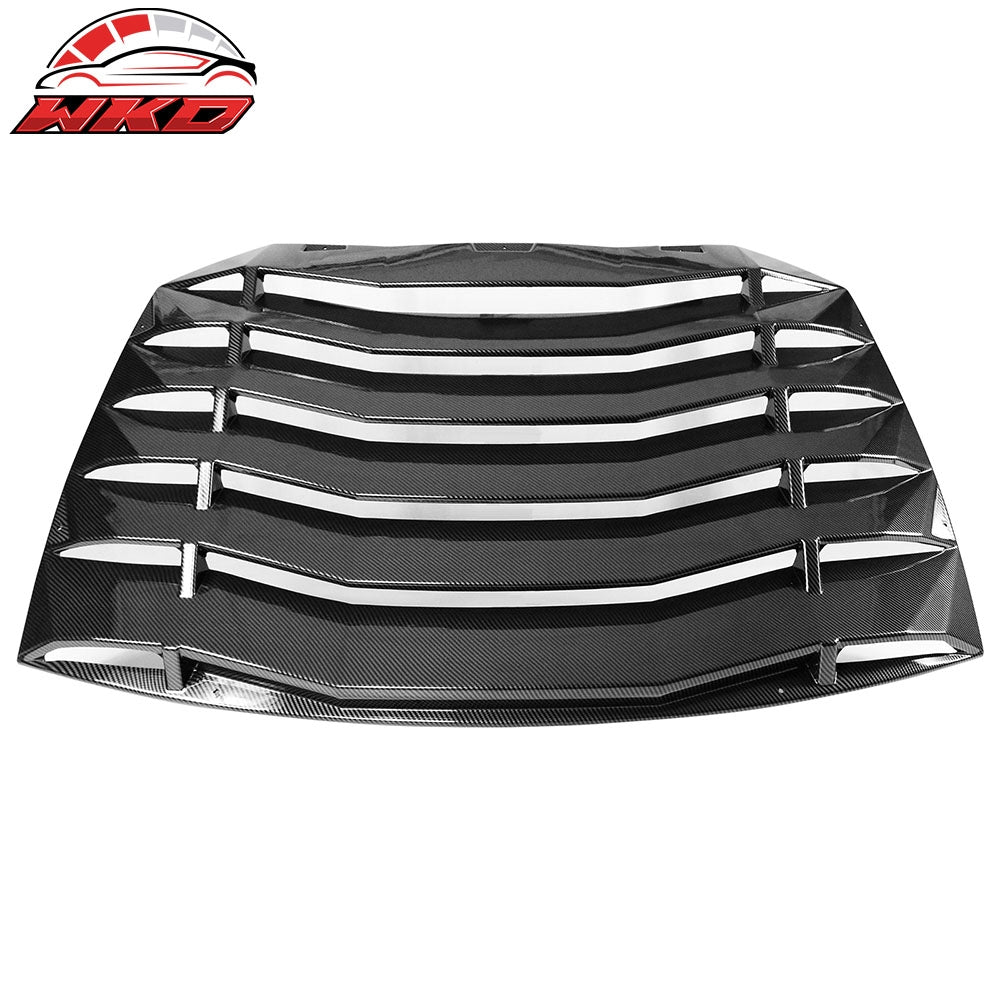 13-20 Scion FRS/Subaru BRZ/Toyota 86 Rear Window Louver Carbon Fiber Print | Wholesale