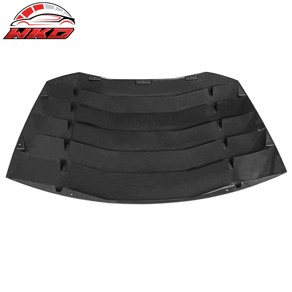 Fits 13-20 Scion FRS/Subaru BRZ/Toyota 86 Rear Window Louver Carbon Fiber Print