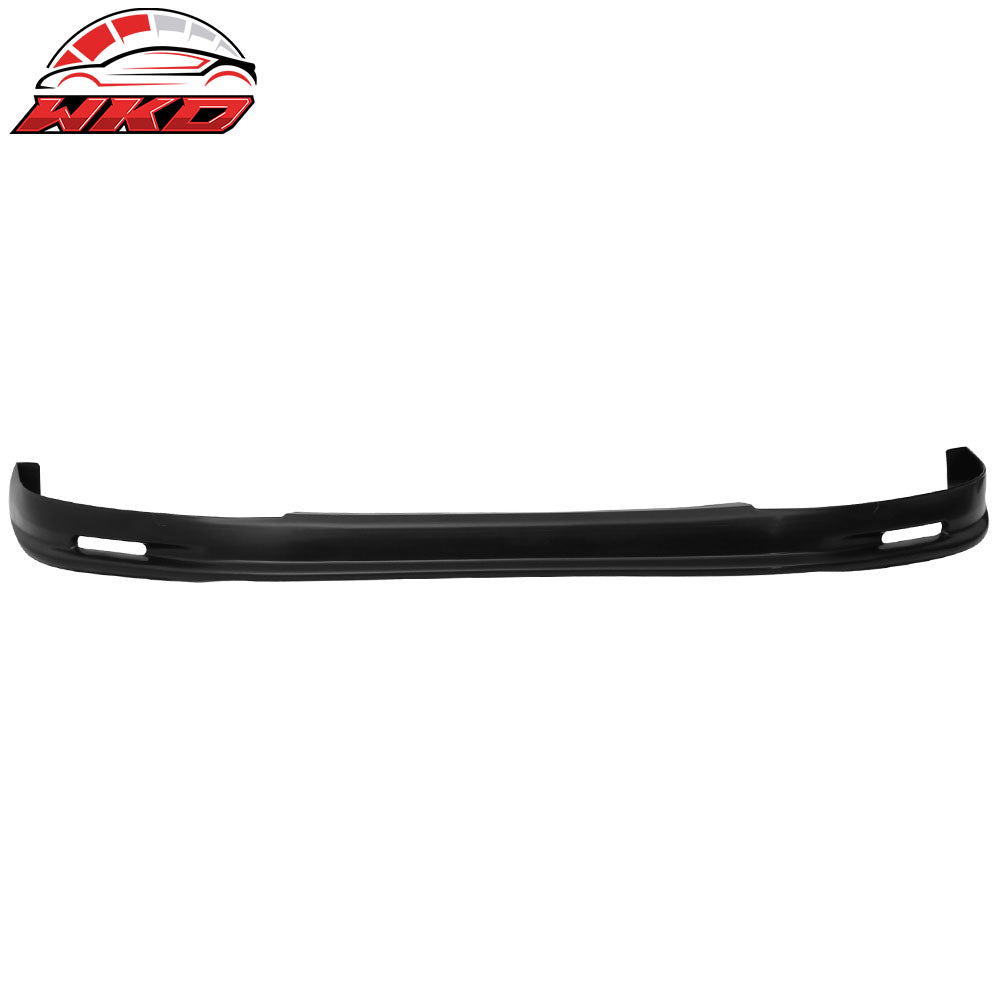 Fits 99-00 Honda Civic Mugen Style Front Bumper Lip Spoiler + Window Visor Guard