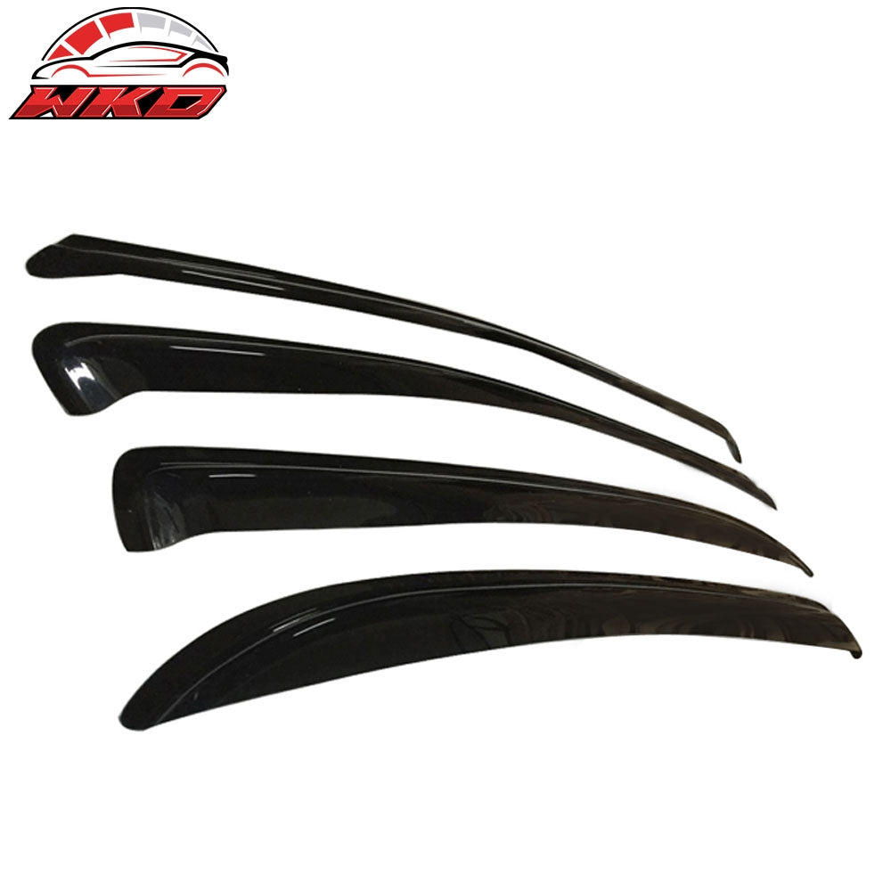 Fits 05-10 Chevy Cobalt Sedan Acrylic Window Visors Sun Guard Rain Deflector 4PC