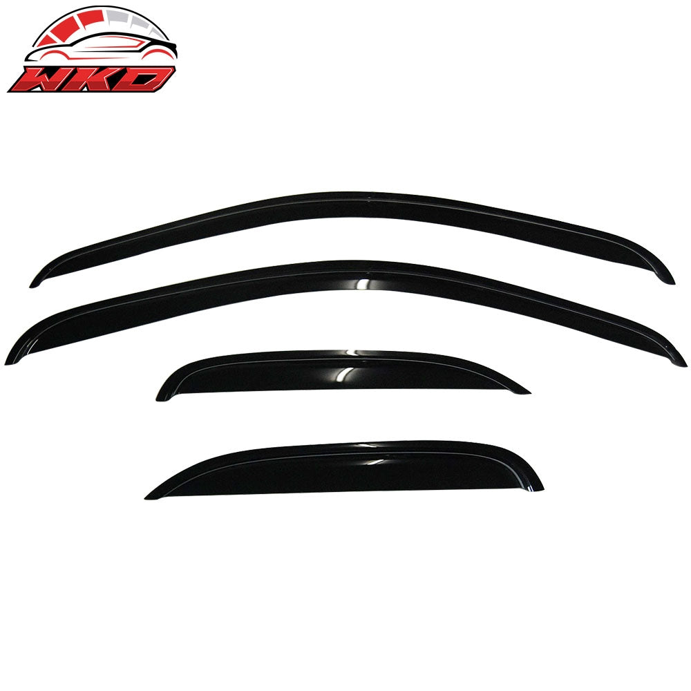 For 2007-2014 Chevy Silverado GMC Sierra Extended Cab Window Visors Vent 4PCS