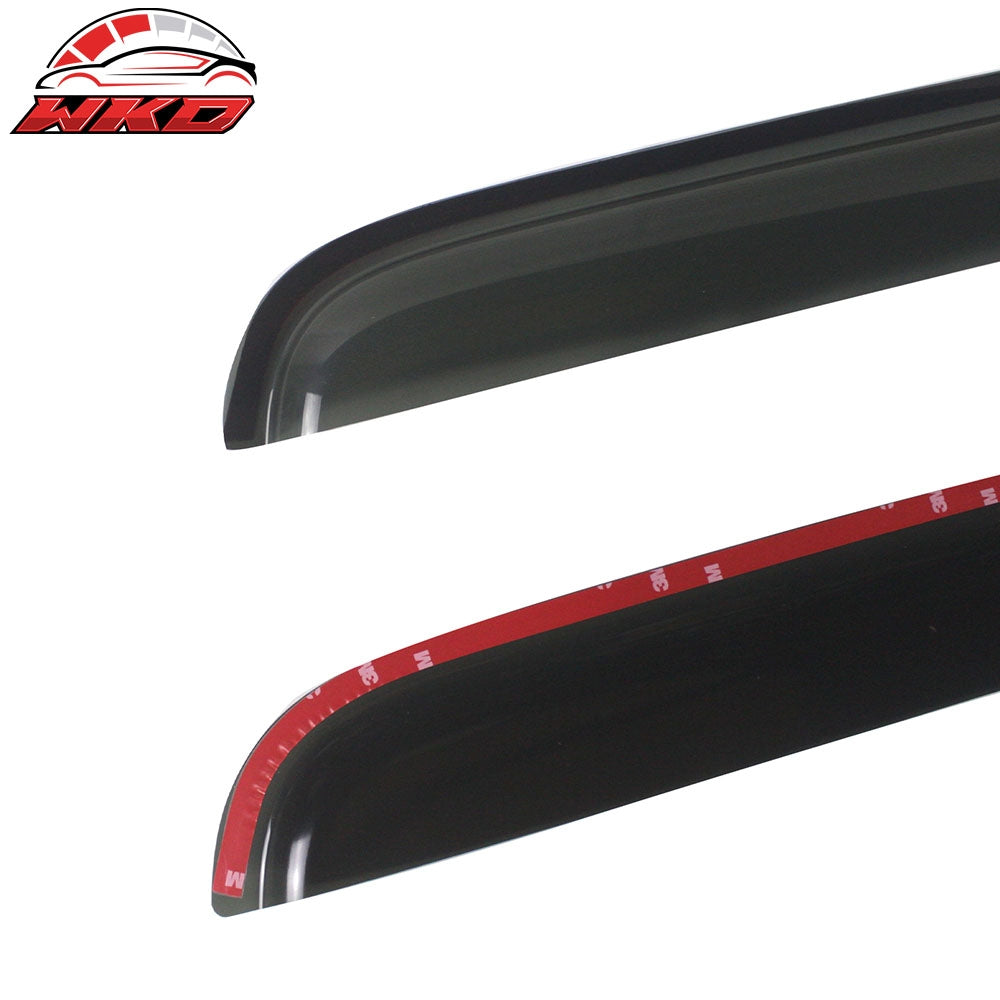 Fits 99-07 Chevy Silverado GMC Sierra Standard Cab Acrylic Window Visors 2Pc Set