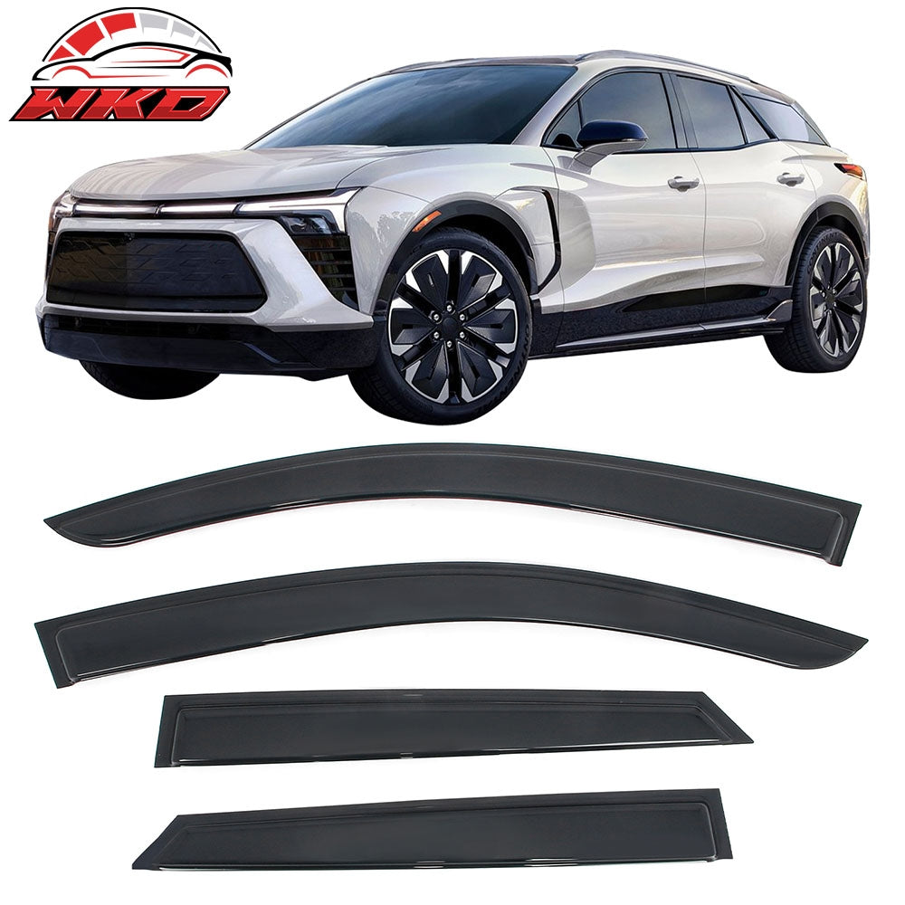 Wholesale 24-26 Chevy Blazer EV Slim Window Visors Acrylic 4PCS Sun Shade Rain Guard
