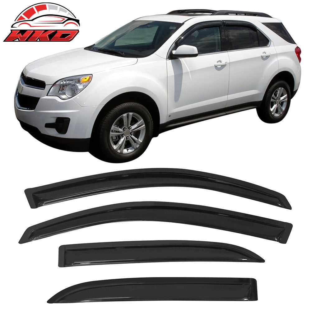 Fits 05-09 Chevy Equinox & Pontiac Torrent Window Visors Acrylic Rain Guard 4PC