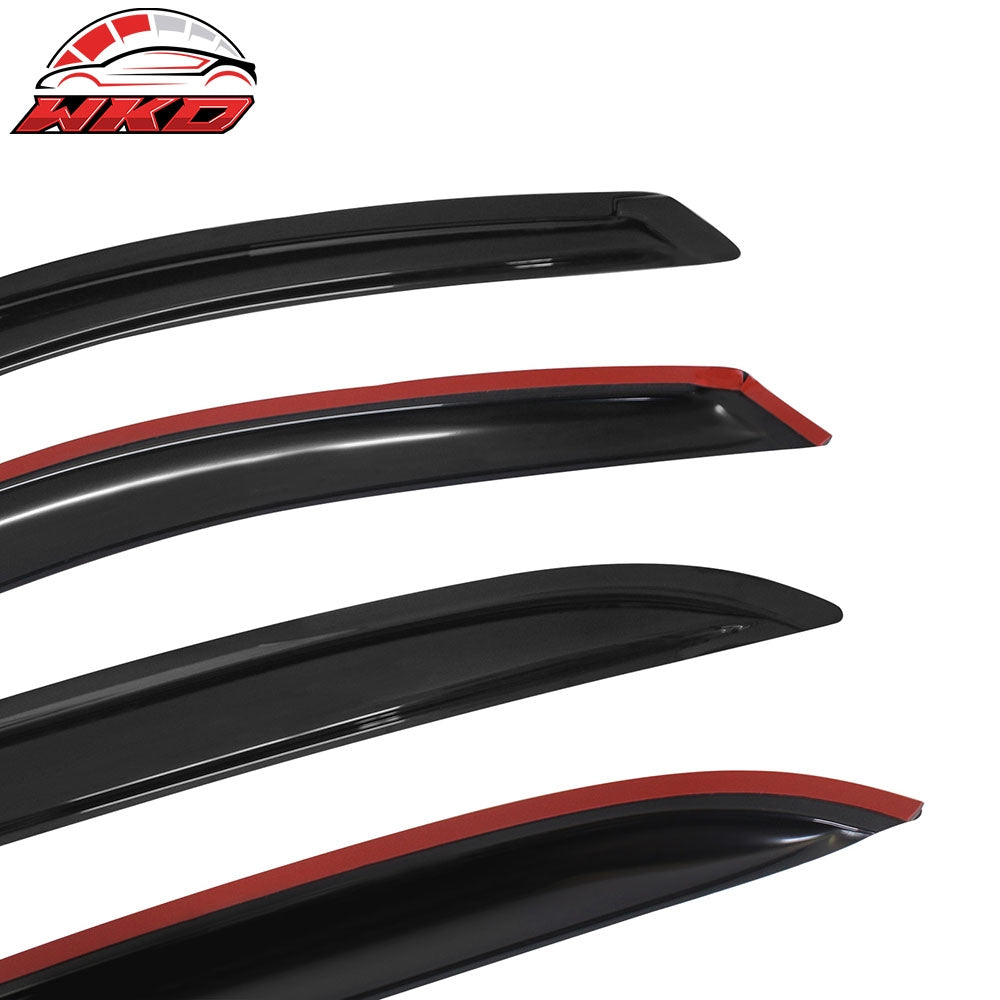 Fits 05-09 Chevy Equinox & Pontiac Torrent Window Visors Acrylic Rain Guard 4PC