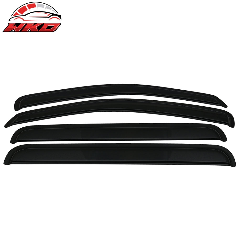 Wholesale 2004-2010 Dodge Durango Slim Style Smoke Tinted Window Visors Acrylic 每 Bulk Orders & Dealer Pricing Available