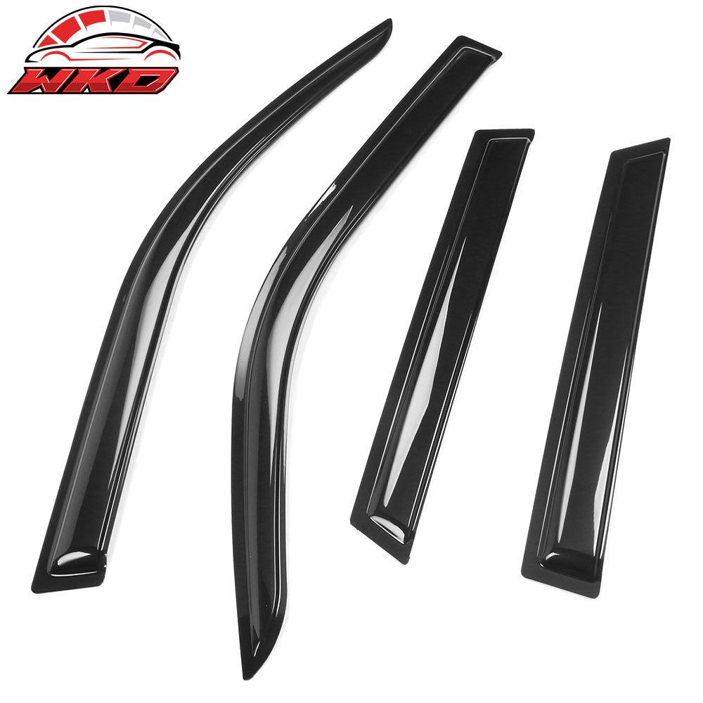 Fits 21-25 Ford Bronco Sport Acrylic Slim Window Visors Sun Rain Guards 4PCS Set