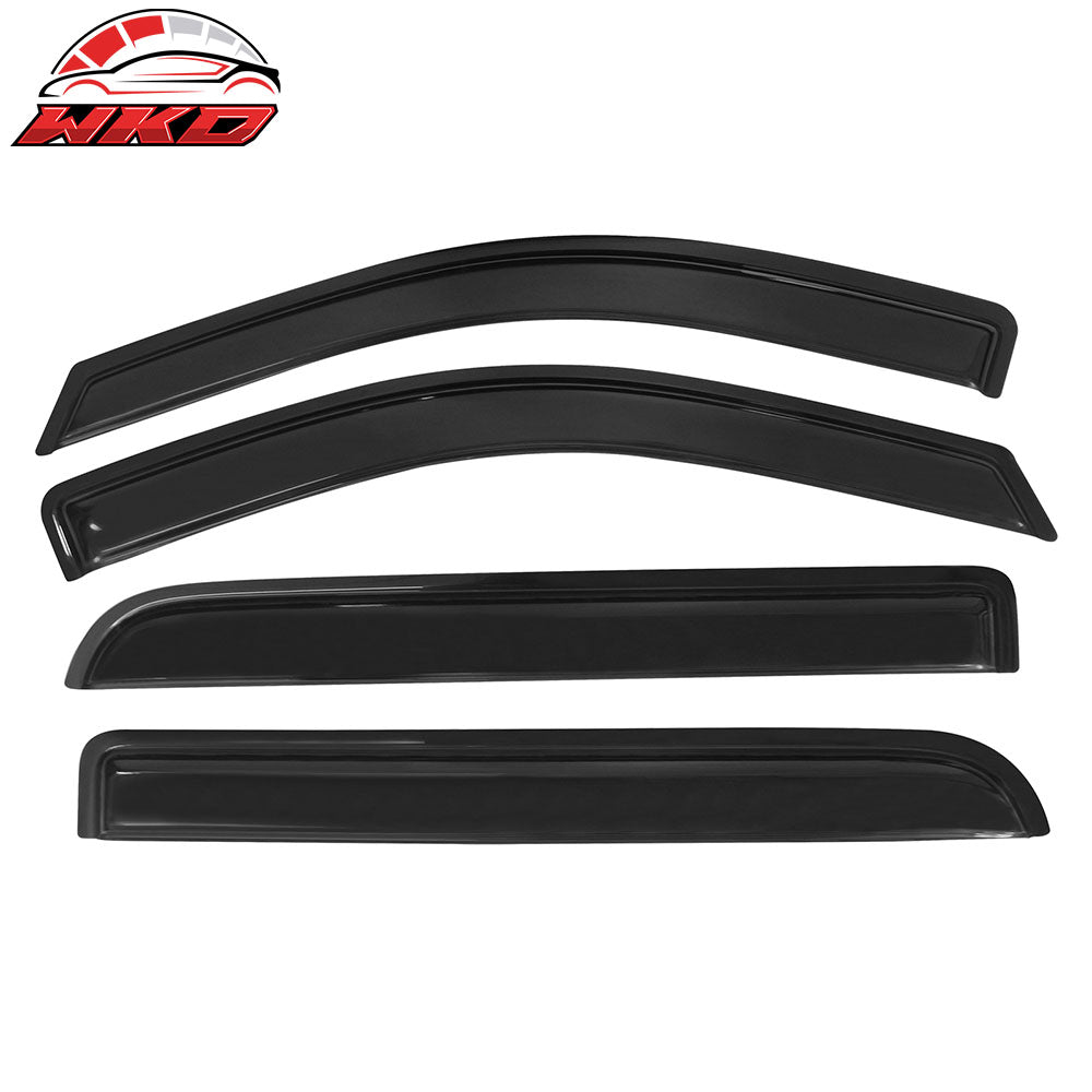 Fits 04-08 Ford F150 Supercrew Cab 06-08 Lincoln Mark LT Window Visors 4PCS
