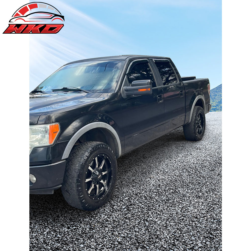 Fits 04-08 Ford F150 Supercrew Cab 06-08 Lincoln Mark LT Window Visors 4PCS