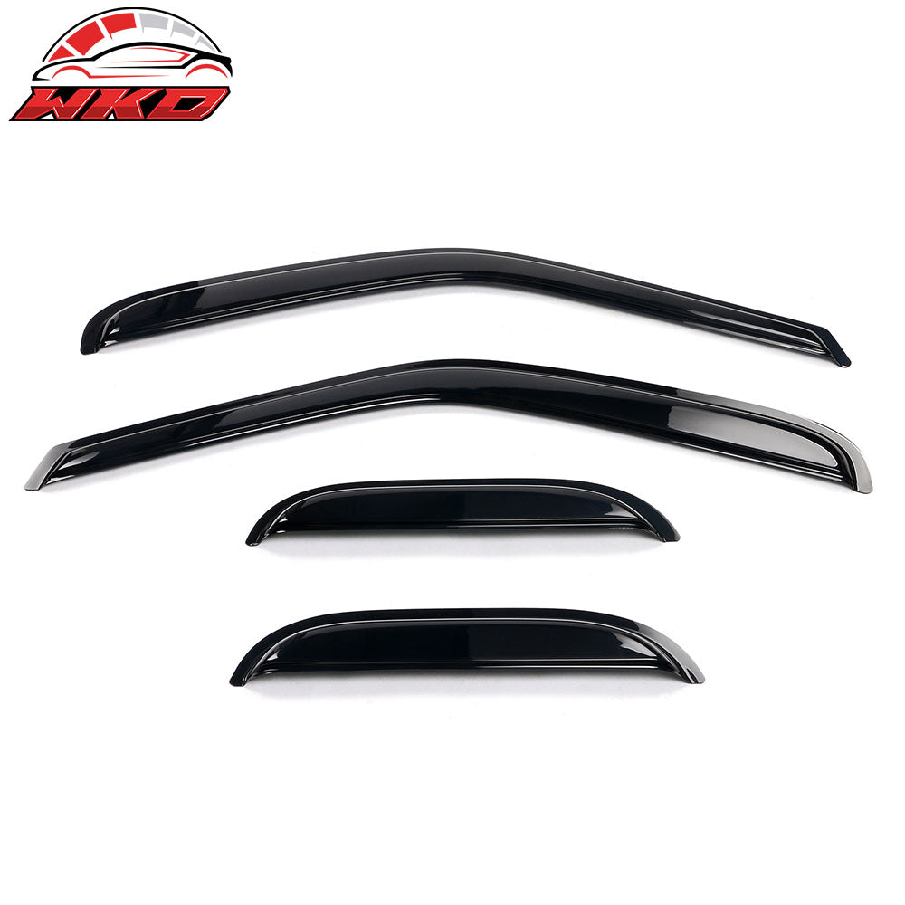 Wholesale 97-03 Ford F150 F250 Extended Cab Acrylic 4PCS Window Visors Vent Tape-On