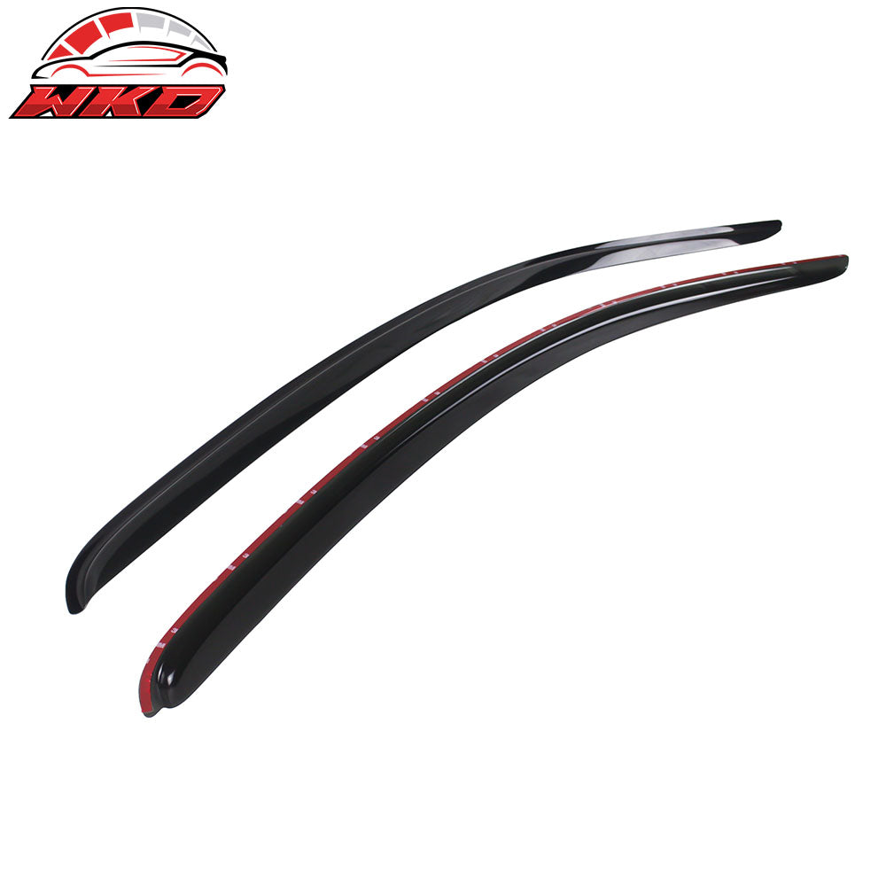Fits 94-04 Ford Mustang Acrylic Window Visors Rain Guard Wind Deflector 2Pc Set