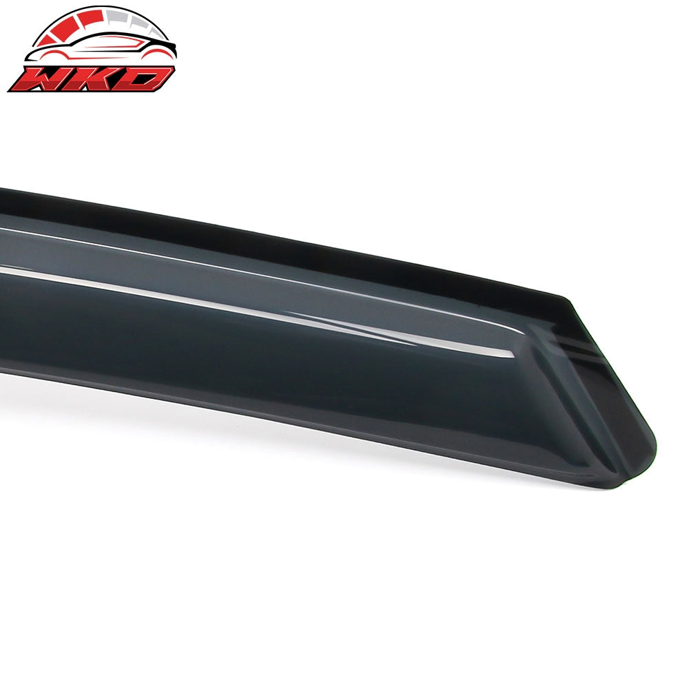 Fits 18-24 GMC Terrain Tape on Window Visors Vent Rain Sun Wind Guards Deflector
