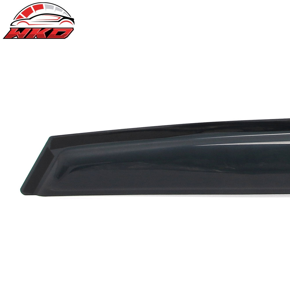 Fits 18-25 Honda Accord Tape on Window Visors Vent Rain Sun Wind Guard Deflector