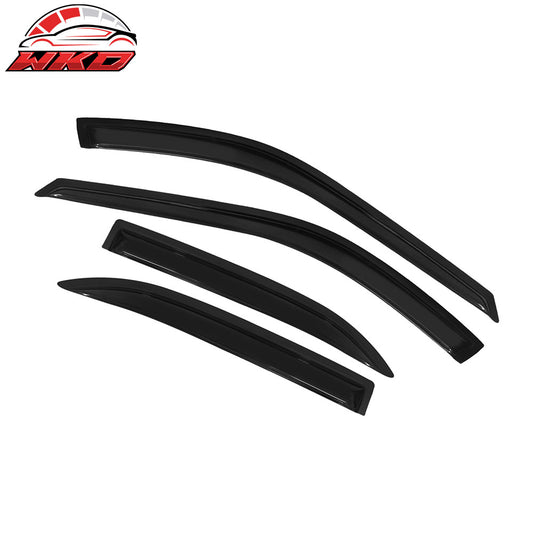 Wholesale 1994-1997 Honda Accord Window Visors Slim Style Smoke Tinted Acrylic - Bulk Orders & Dealer Pricing Available