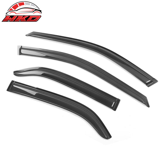 Wholesale 1998-2002 Honda Accord Smoke Tinted Slim Style Window Visors Acrylic - Bulk Orders & Dealer Pricing Available