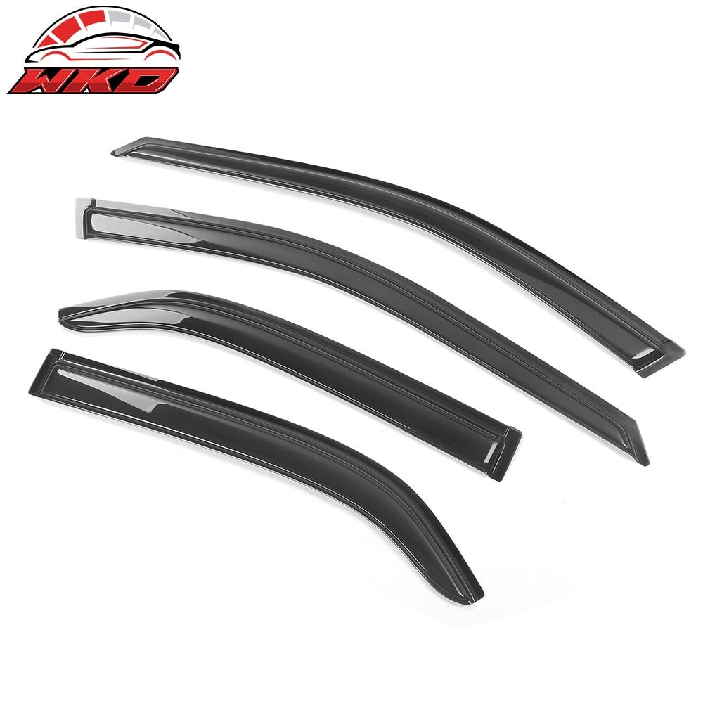 Wholesale 1998-2002 Honda Accord Smoke Tinted Slim Style Window Visors Acrylic 每 Bulk Orders & Dealer Pricing Available