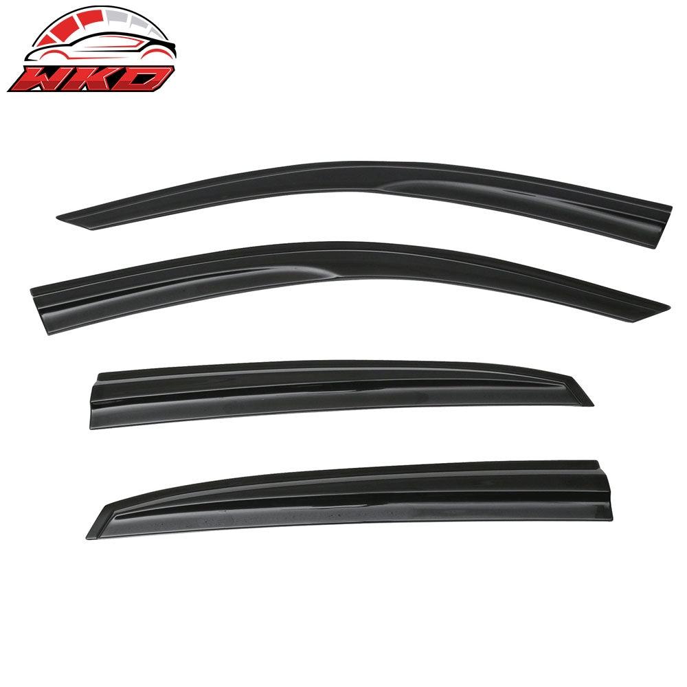 Wholesale 2017-2021 Honda Civic Hatchback 4PCS Mugen Style Window Visors Acrylic 每 Bulk Orders & Dealer Pricing Available