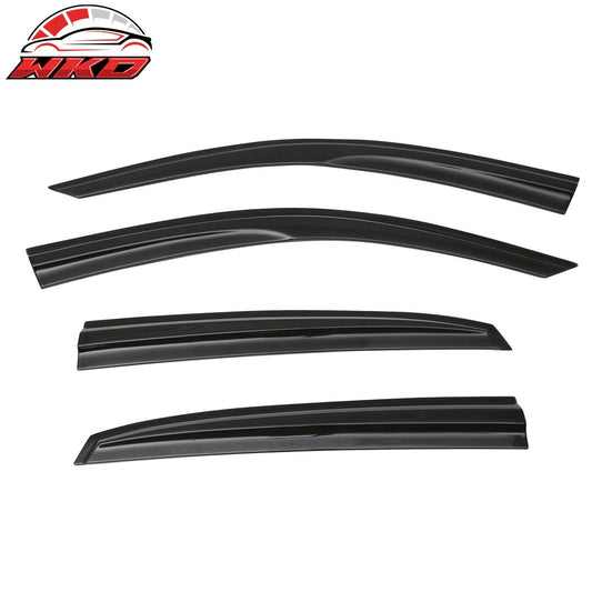 Wholesale 2017-2021 Honda Civic Hatchback 4PCS Mugen Style Window Visors Acrylic 每 Bulk Orders & Dealer Pricing Available