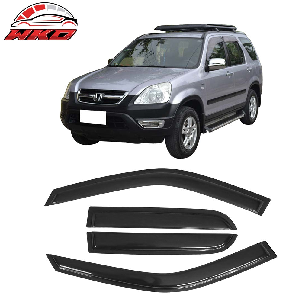 Wholesale 2002-2006 Honda CRV 4Pc Set Visor Windows Acrylic 每 Bulk Orders & Dealer Pricing Available