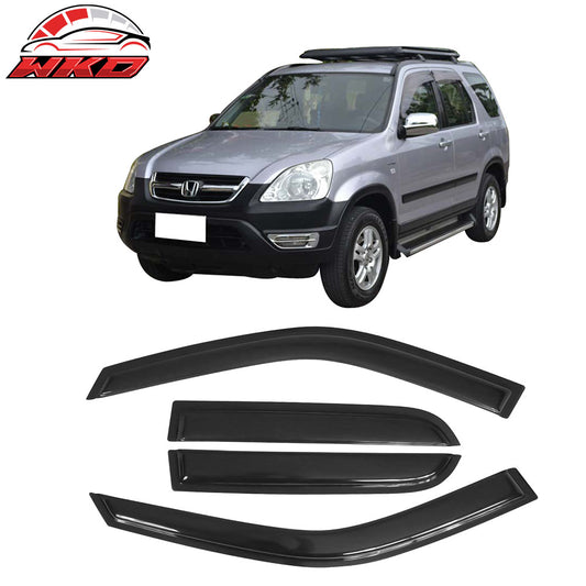 Wholesale 2002-2006 Honda CRV 4Pc Set Visor Windows Acrylic - Bulk Orders & Dealer Pricing Available