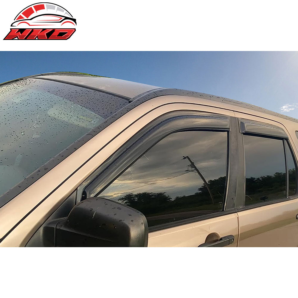 Fits 02-06 Honda CR-V Acrylic Window Visor Vent Sun Shade Rain Guard Deflector