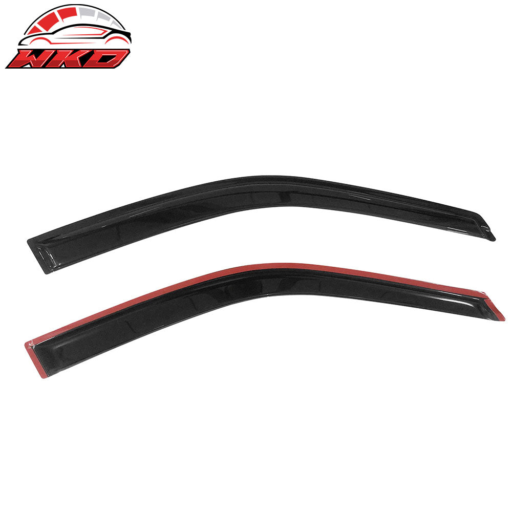 Fits 99-04 Honda Odyssey 2PCS Tape-On Window Visors Rain Vent Guard Deflector