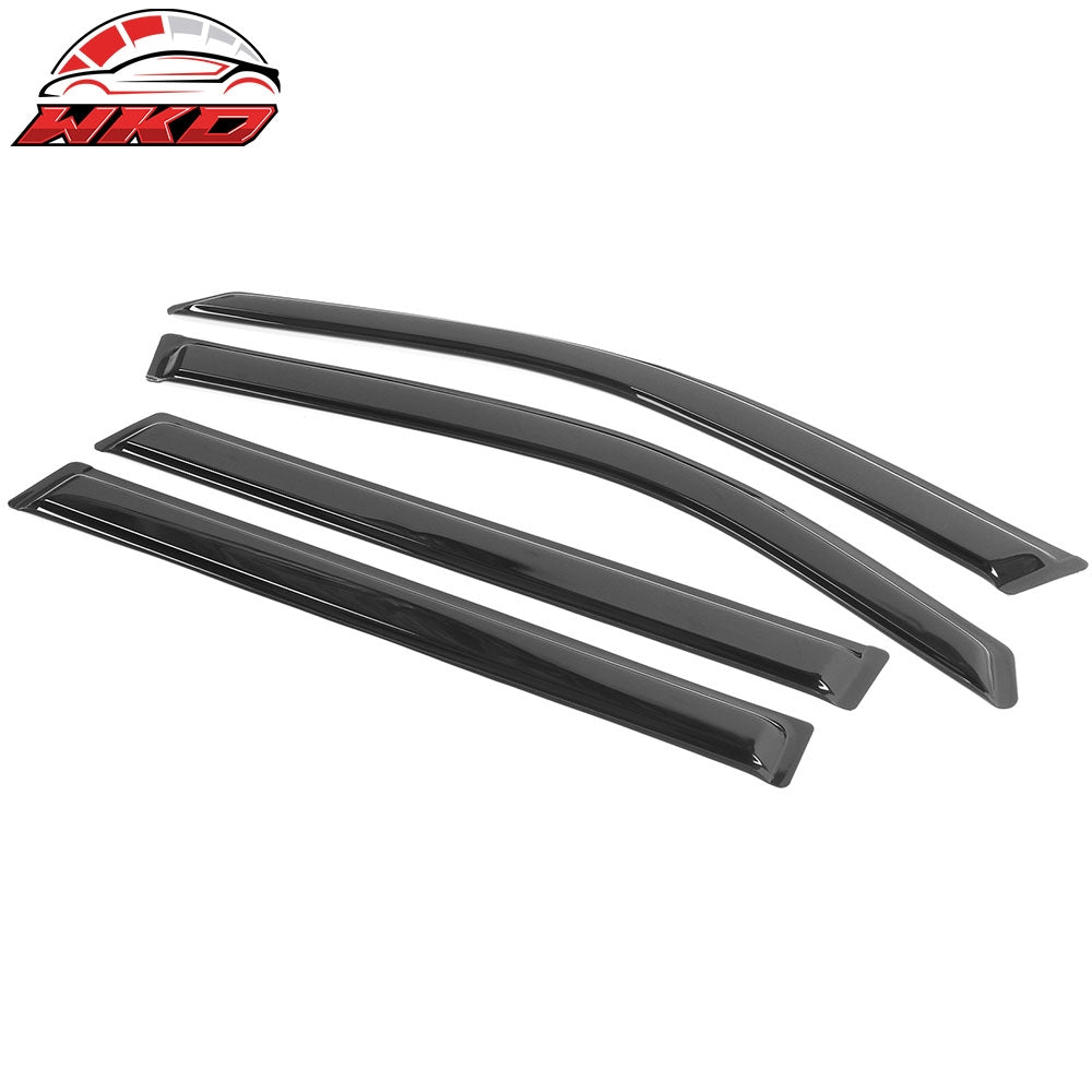 Fits 03-08 Honda Pilot Window Visors Acrylic Windshield Sun Shade Smoke 4PCS