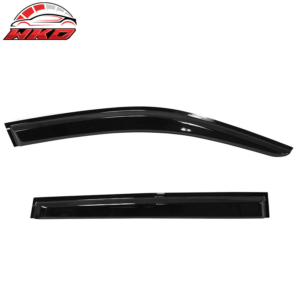 Fits 16-22 Honda Pilot Acrylic Slim Window Visors Rain Guard Vent Sun Shade 4PCS