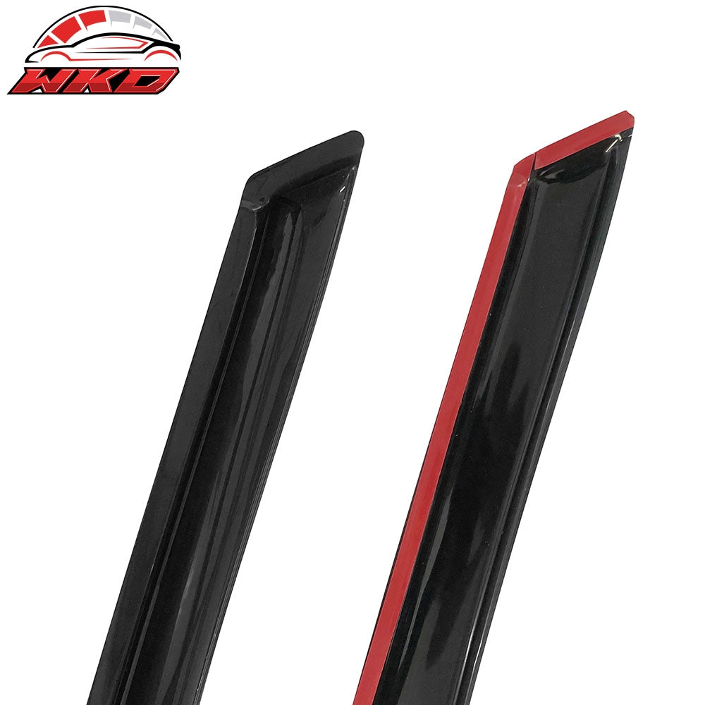Fits 92-96 Honda Prelude BA8 BB2 Window Visors Acrylic Sun Rain Deflectors 2PC
