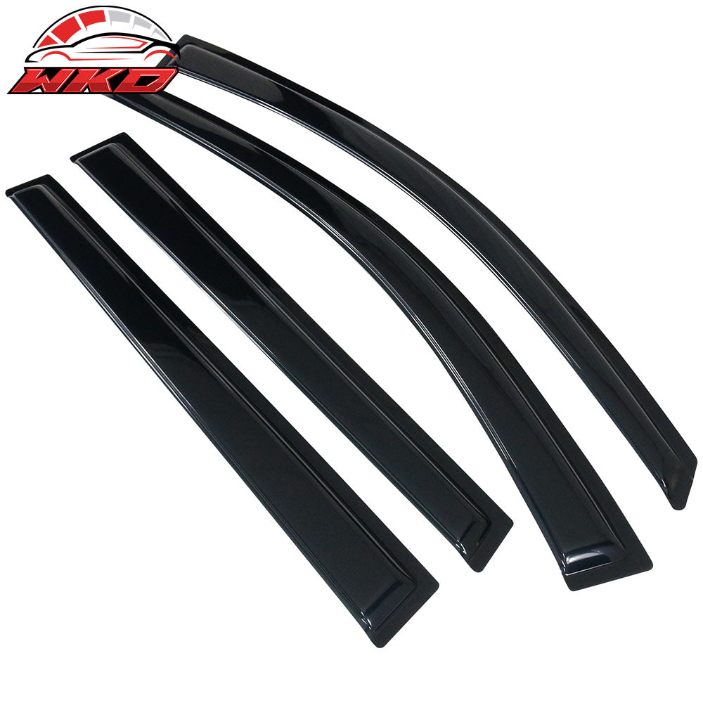 Wholesale 14-23 Jeep Cherokee Window Visors Vent Rain Guard Deflector Acrylic 4PCS