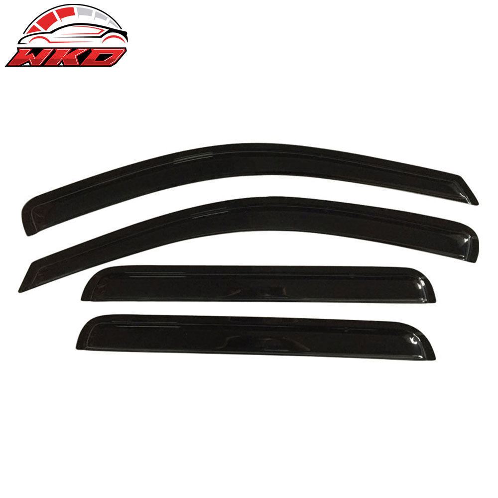 Wholesale 05-10 Jeep Grand Cherokee Acrylic Slim Style Window Visor 4PC Rain Guard