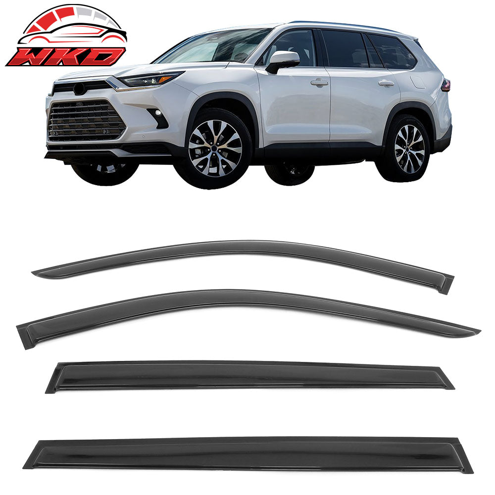 Wholesale 24-25 Lexus TX350 Toyota Grand Highlander Window Visors Deflectors Tape-On