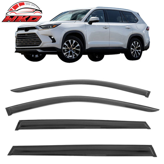 Wholesale 24-25 Lexus TX350 Toyota Grand Highlander Window Visors Deflectors Tape-On