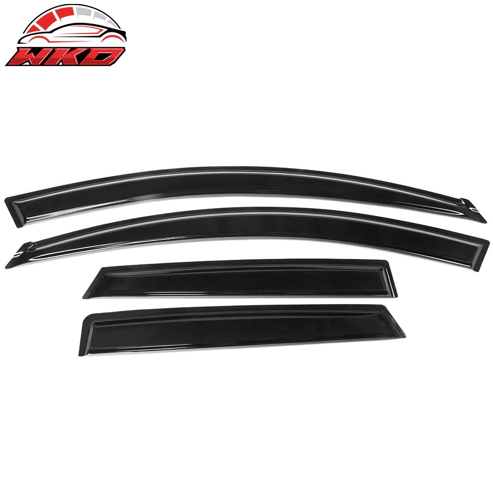 Wholesale 2010-2013 Mazda 3 Hatchback Window Visors 4Pc Set Acrylic 每 Bulk Orders & Dealer Pricing Available
