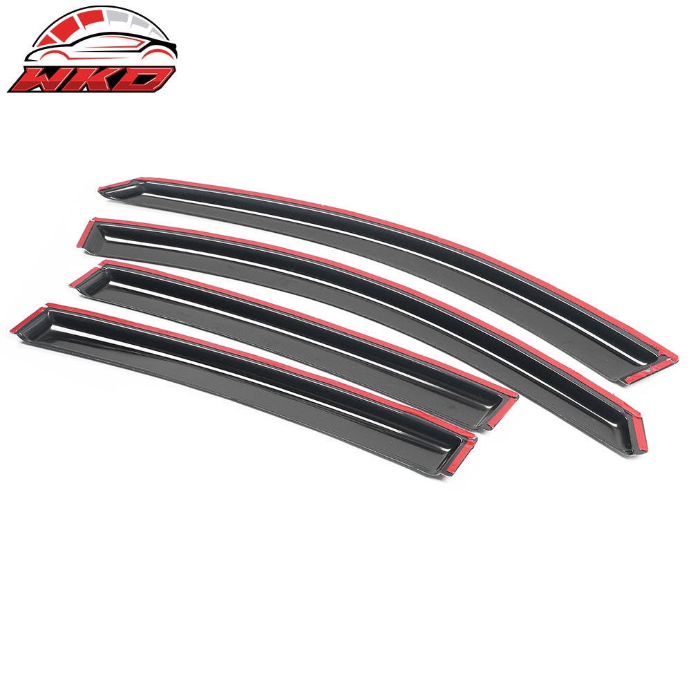 Fits 07-12 Nissan Altima L32A 4DR Window Visor Vent Rain Guard Shade Deflector