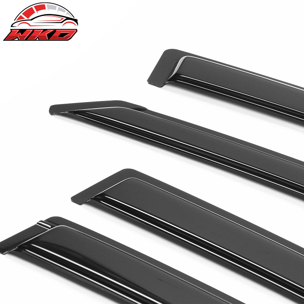 Fits 07-12 Nissan Altima L32A 4DR Window Visor Vent Rain Guard Shade Deflector