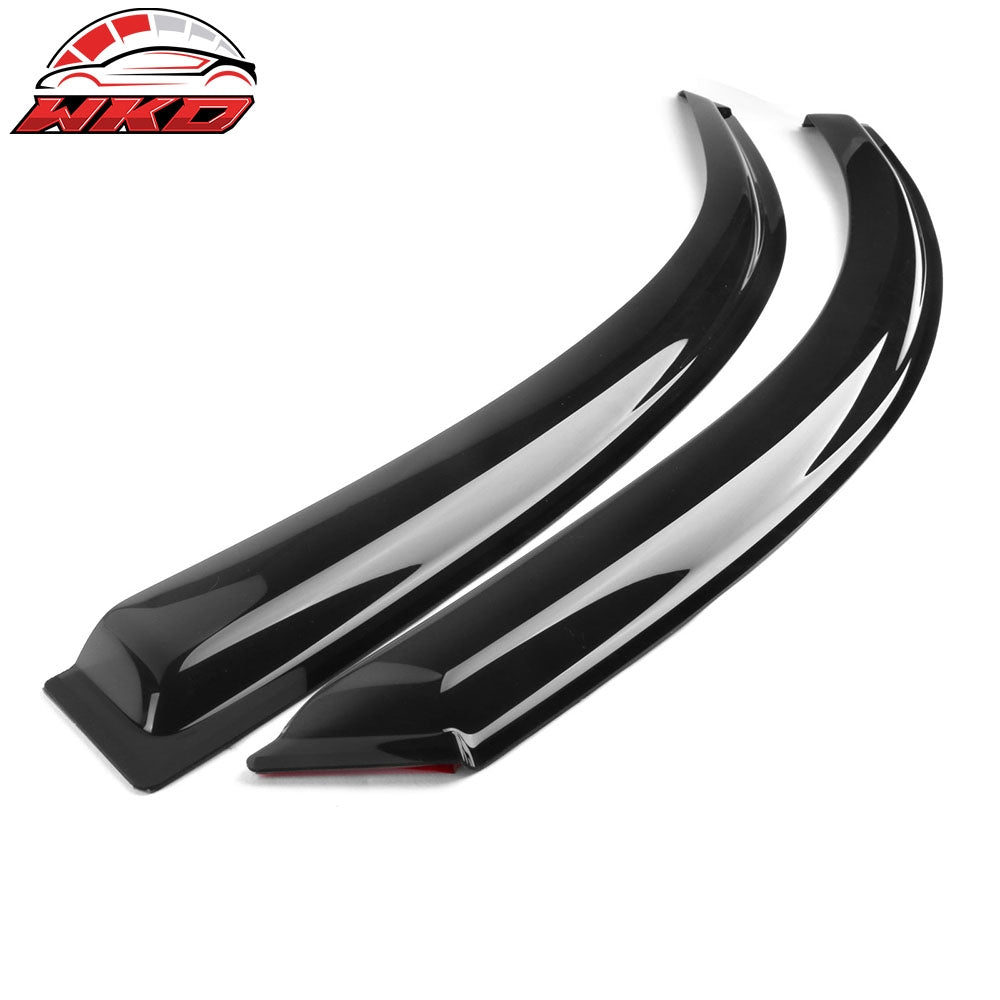 Fits 08-13 Nissan Altima D32 2Dr Tape-On Window Visors Sun Rain Deflectors 2PCS