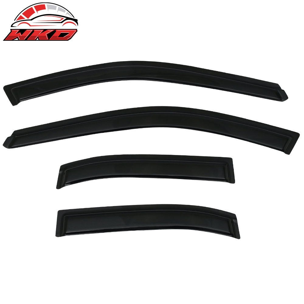Wholesale 98-01 Nissan Altima Tape-On Window Visors Sun Rain Guards Deflectors 4PCS
