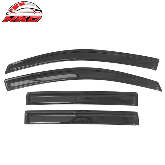 Wholesale 2004-2016 Nissan Armada Slim Style Smoke Visor Window Rain Guard Acrylic - Bulk Orders & Dealer Pricing Available