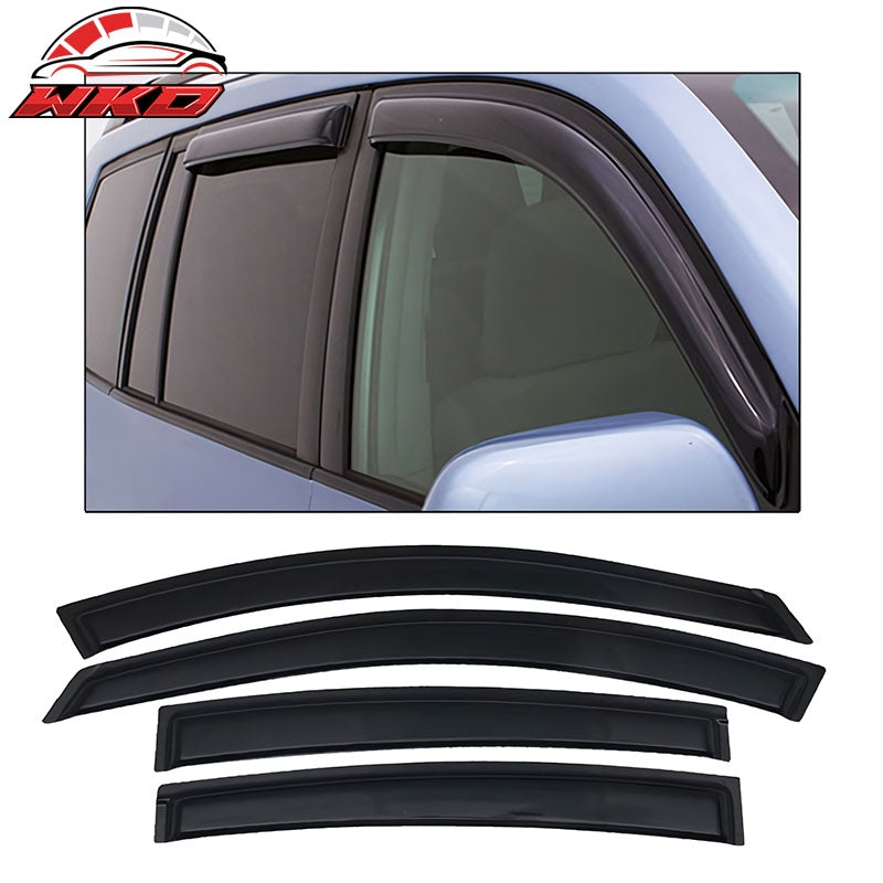 Wholesale 2004-2008 Nissan Maxima Slim Style Smoke Tinted Visor Window Acrylic ¨C Bulk Orders & Dealer Pricing Available