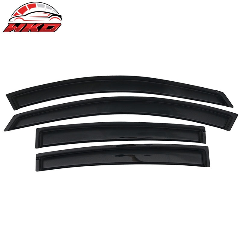 Fits 04-08 Nissan Maxima Window Visors Vent Rain Windshield Guard Acrylic 4PCS