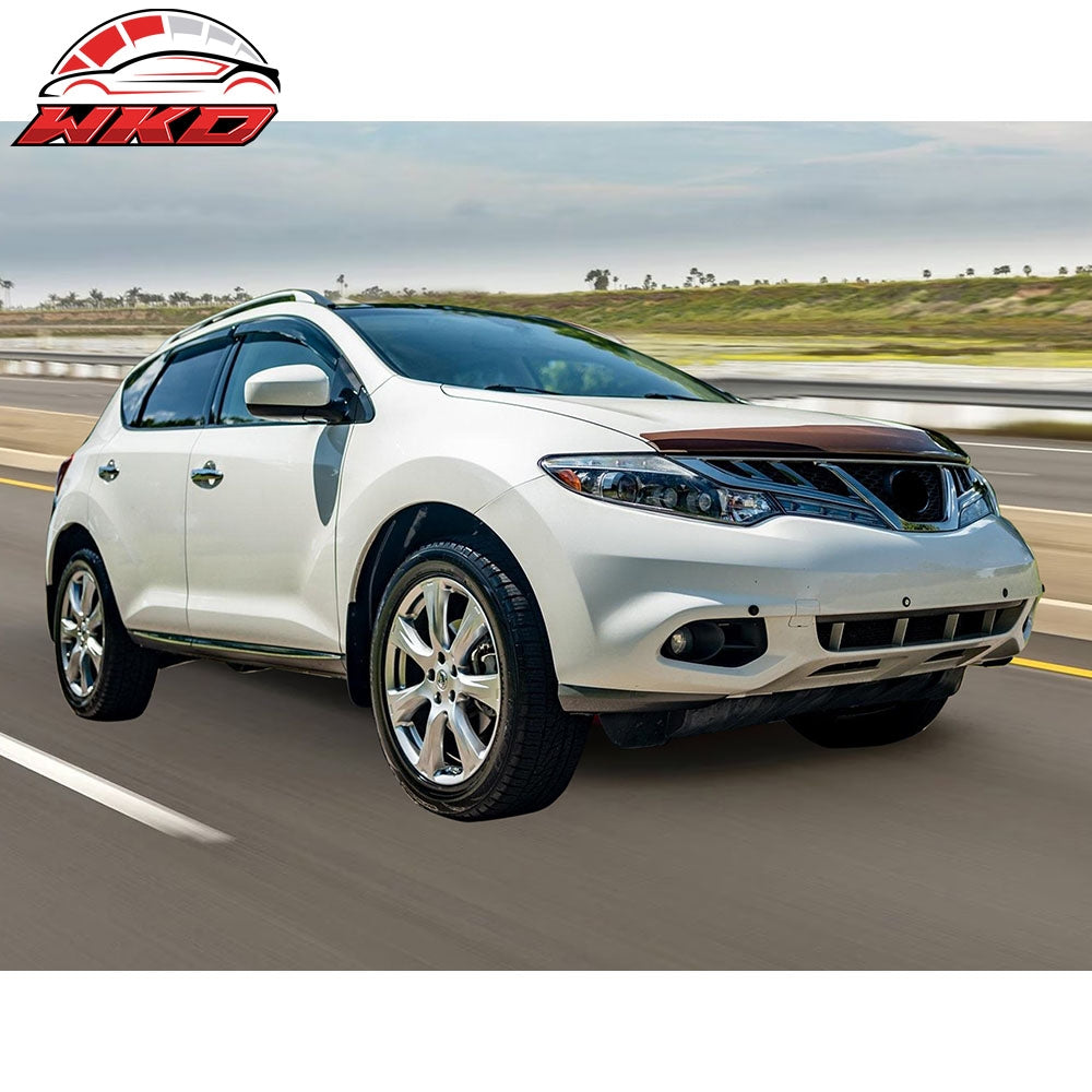 Fits 09-14 Nissan Murano Z51 Acrylic Window Visors Sun Guard Rain Deflector 4Pc