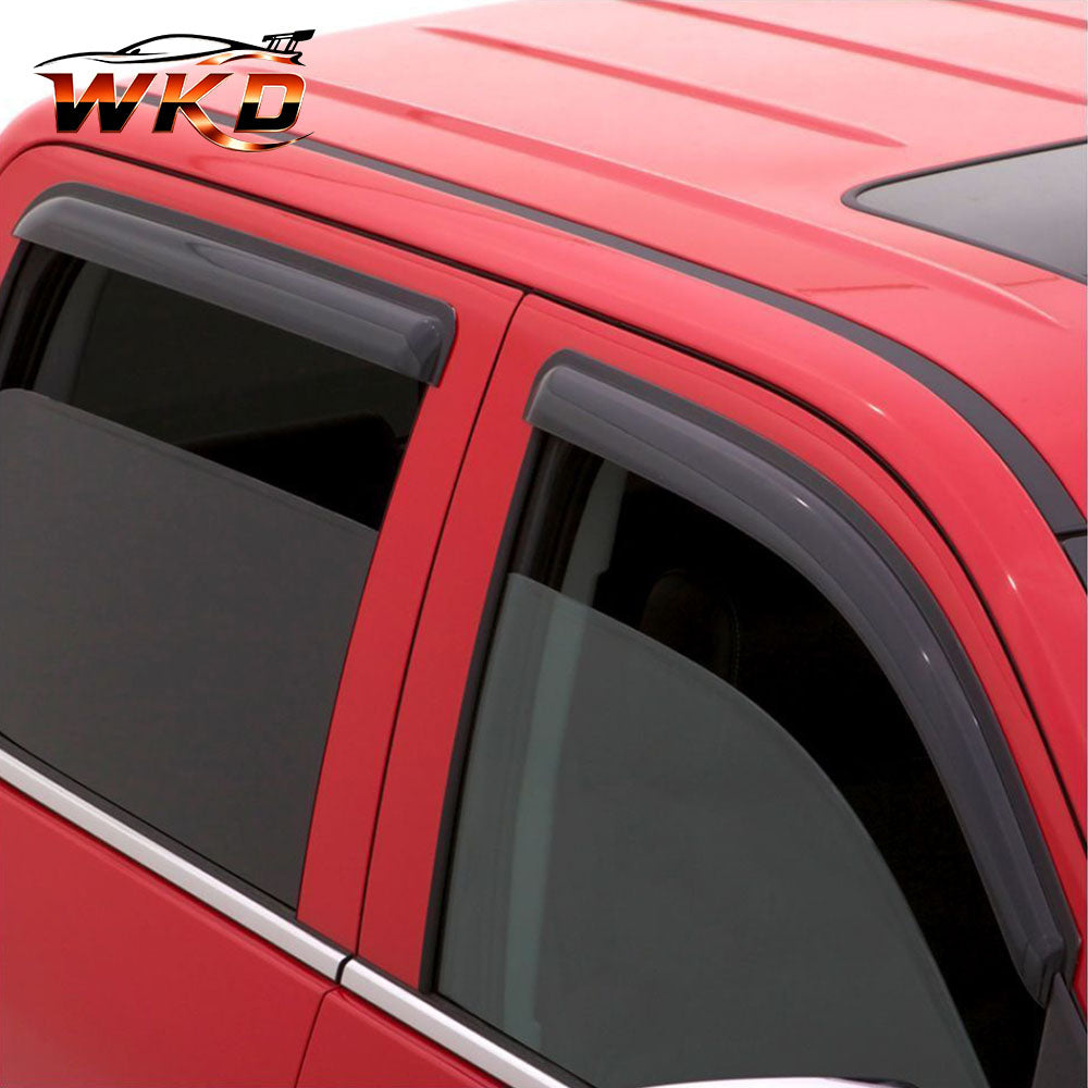 Fits 05-12 Nissan Pathfinder Acrylic Window Visors Vent Rain Guard 4PCS Set