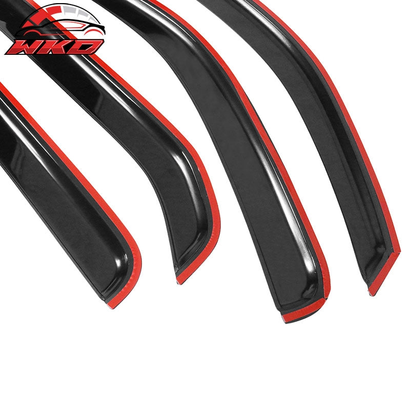 Wholesale 2005-2016 Nissan Xterra Tape On Smoke Tinted Visor Windows Acrylic ¨C Bulk Orders & Dealer Pricing Available - Wikond Auto
