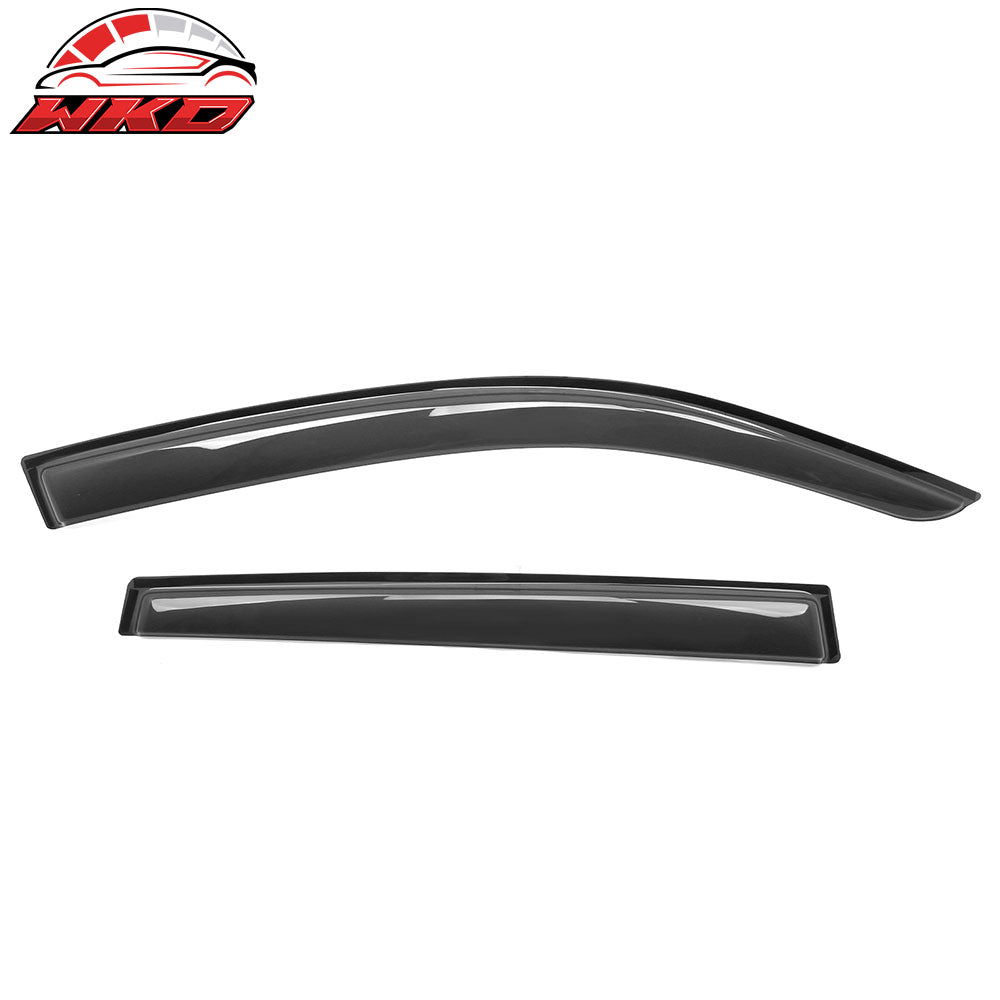 Fits 19-24 Subaru Forester Tape on Window Visors Vent Rain Sun Guards Deflectors