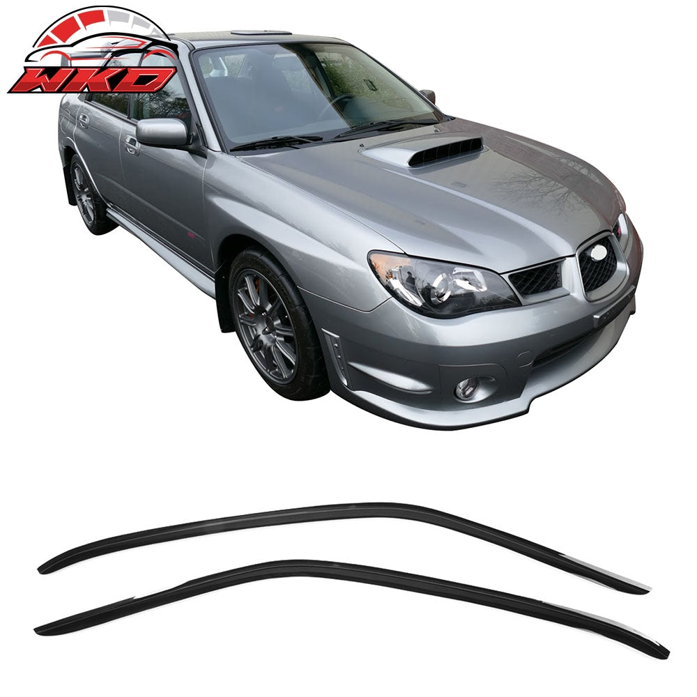 Fits 02-07 Subaru Impreza WRX STI Window Visors Acrylic Sun Rain Deflector 2PC