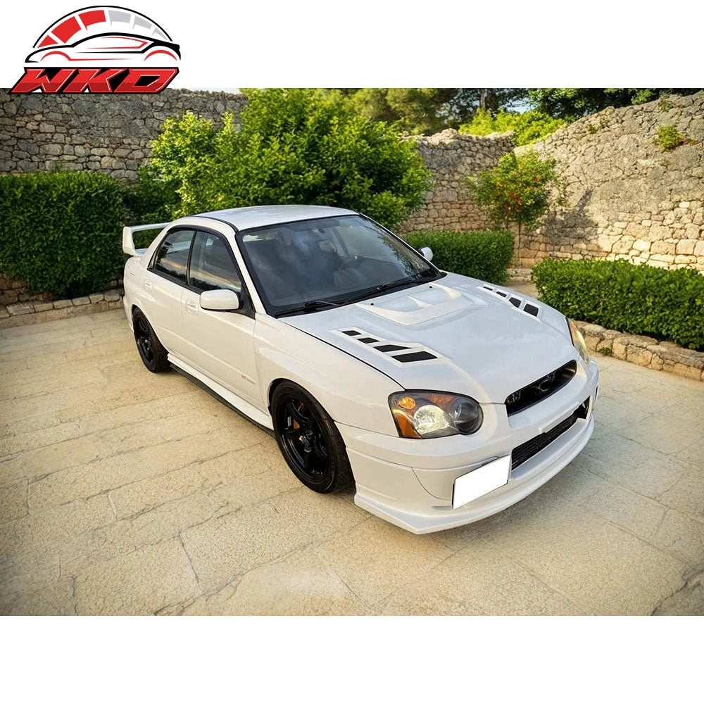 Fits 02-07 Subaru Impreza WRX STI Window Visors Acrylic Sun Rain Deflector 2PC